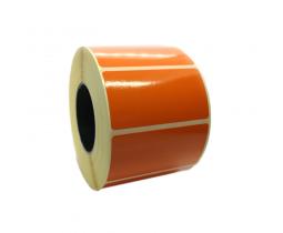 Етикетка Кольорова ECO 1000 шт помаранчевий 58*40(р)