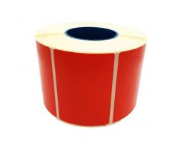 Етикетка Кольорова ECO 1000 шт червоний 58*40(р)