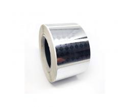 Етикетка Пломбовая Матеріал шаховий Fasson Pet Void Check Matt Chrome 1000шт 50*20(р)
