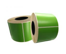 Етикетка Кольорова ECO 500шт зелений 50*100(р)