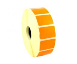 Етикетка Кольорова ECO 2000 шт помаранчевий 40*25(р)