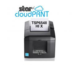 Принтер чеків Настільний TSP654IIHIX(99256300) HI X interface чорний Star