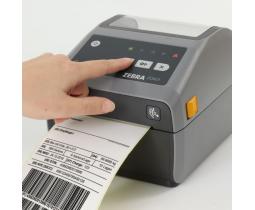 Принтер етикеток і штрих кодів Термопринтер ZD621d ZD6A043-D0EF00EZ USB, Ethernet, Bluetooth, USB Host, Serial, NFC cірий Zebra / Motorolla