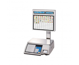 Ваги з друком етикеток CL5000J-IS Ethernet б/в (був у використанні) CAS